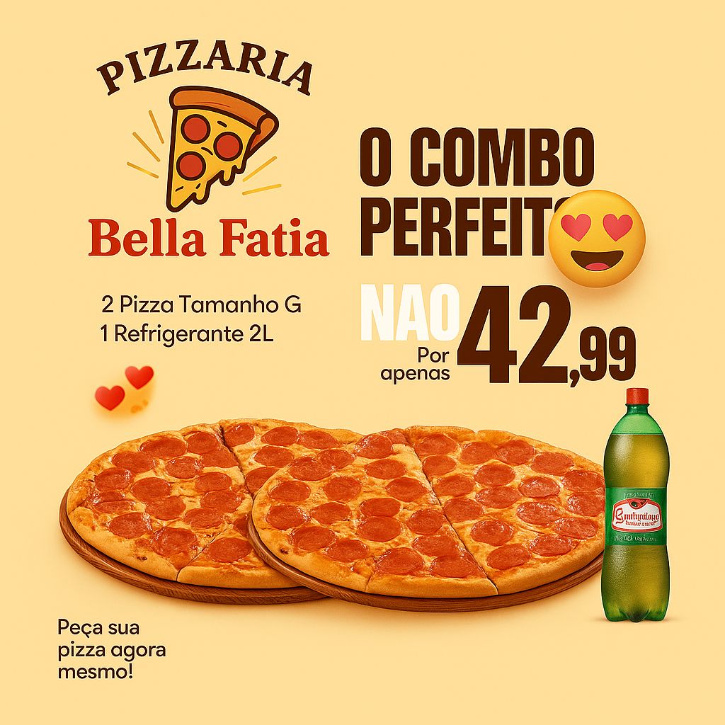 (Apenas Retirada) Bella Napoli